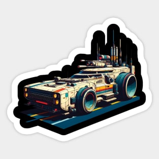 Sci-Fi Car Sticker